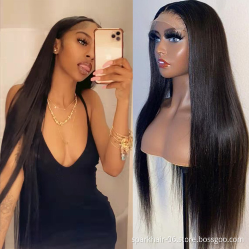 Short Bob Ombre P4/27 P4/30 Color 13*4 Lace Front Wig Piano Color Human Hair Wigs Highlight Brazilian Remy Hair Pre-Plucked Wigs